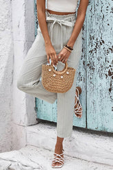 Pantalon Taille Haute <br> Champêtre
