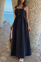 Robe Bleu Marine <br> Invitée Mariage