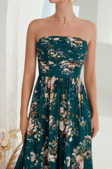 Robe Fleurie Bustier