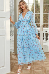 Robe Champêtre <br> Bleue