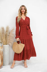 Robe Champêtre Chic <br> Couleur Automne