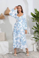 Robe Champêtre Longue <br> Et Avec Manche