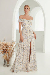 Robe Épaules Dénudées <br> Pour Mariage