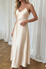 Robe Invitée Mariage Champagne