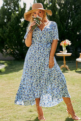 Robe Longue Champêtre <br> Grande Taille