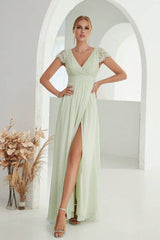 Robe Trapèze Chic <br> Pour Mariage