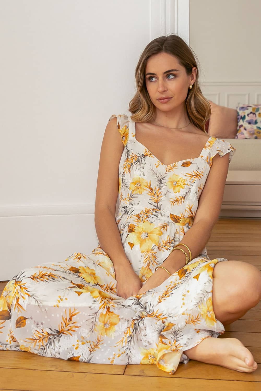 Robe Longue <br> Fleurie