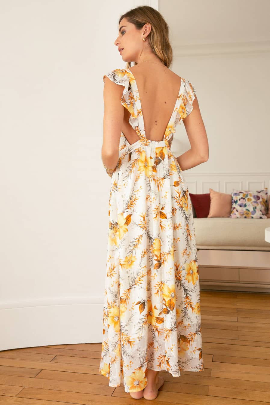 Robe Longue <br> Fleurie
