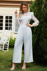 Combi Pantalon Blanche <br> Champêtre