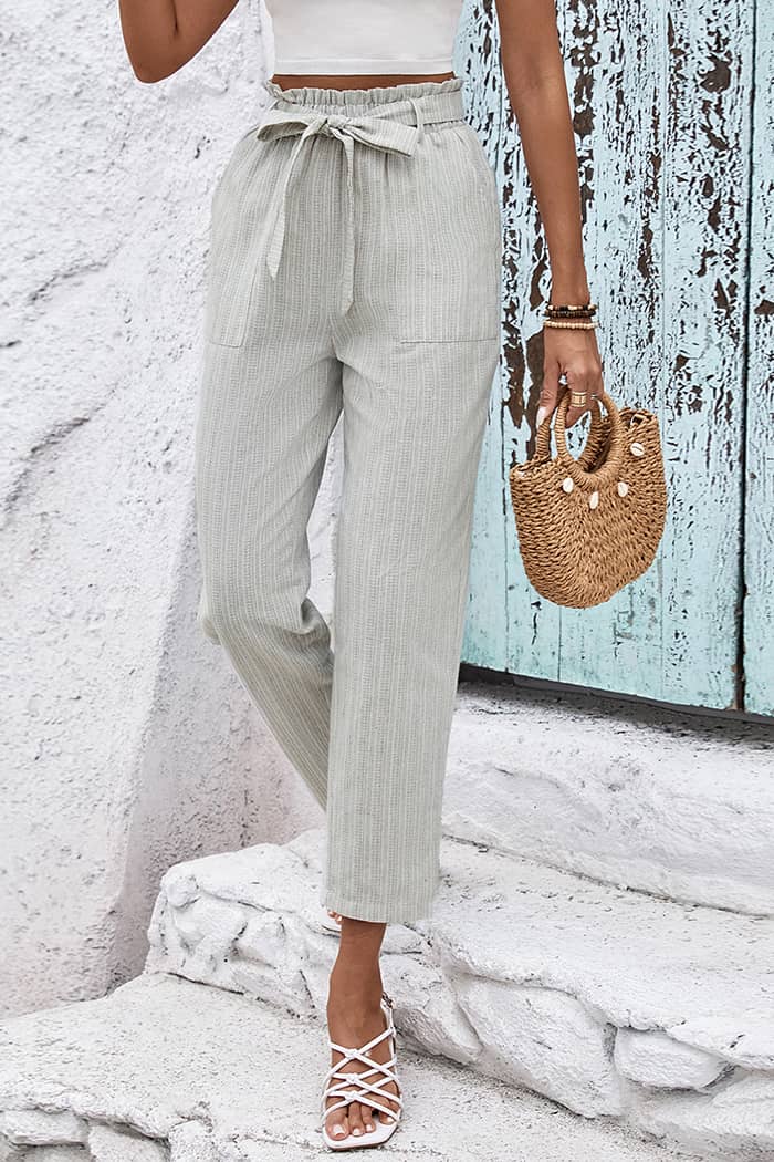 Pantalon Taille Haute <br> Champêtre