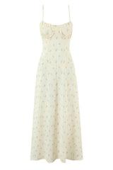 Robe Jaune Fleurie