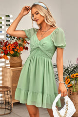 Robe Cérémonie Champêtre Chic <br> Courte