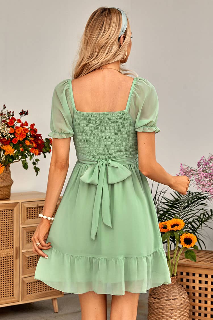 Robe Cérémonie Champêtre Chic <br> Courte