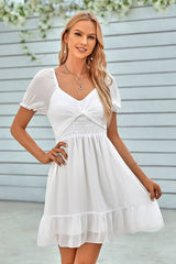 Robe Cérémonie Champêtre Chic <br> Courte
