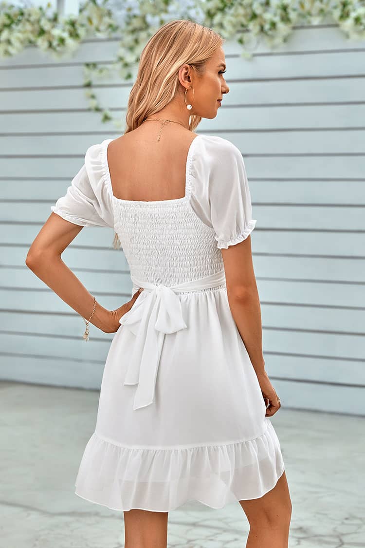 Robe Cérémonie Champêtre Chic <br> Courte