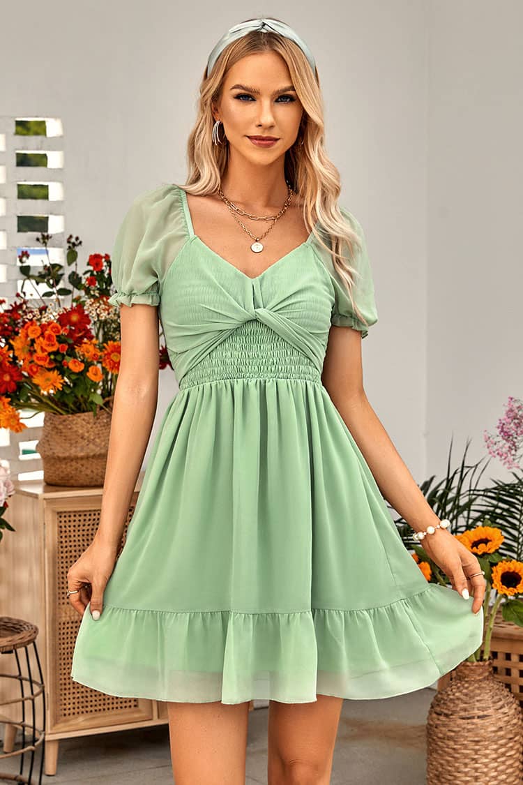 Robe Cérémonie Champêtre Chic <br> Courte
