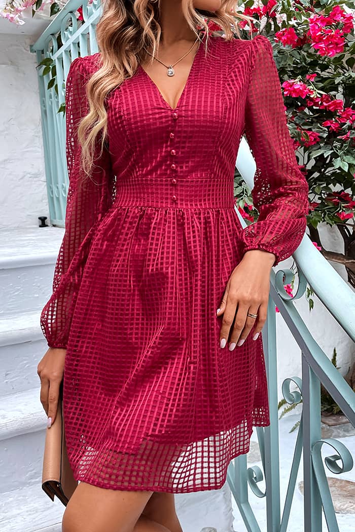 Robe Champêtre <br> Burgundy