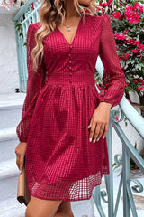 Robe Champêtre <br> Burgundy
