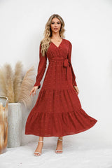Robe Champêtre Chic <br> Couleur Automne