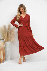 Robe Champêtre Chic <br> Couleur Automne