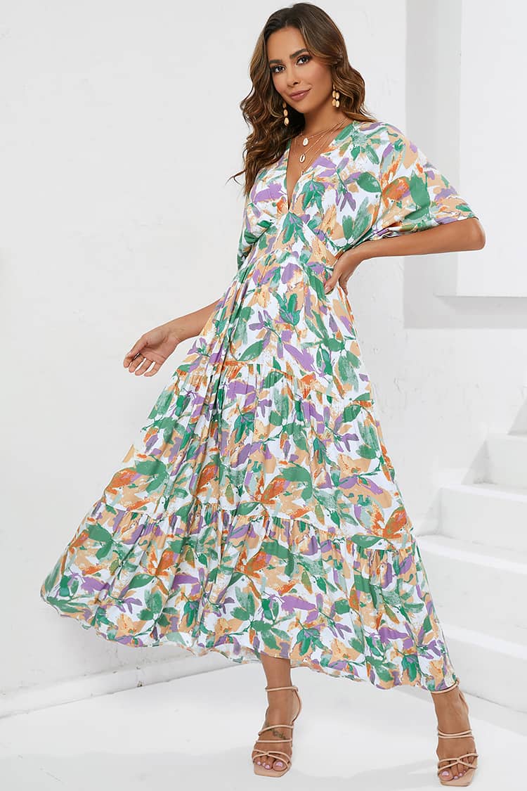 Robe Champêtre <br> Décolleté