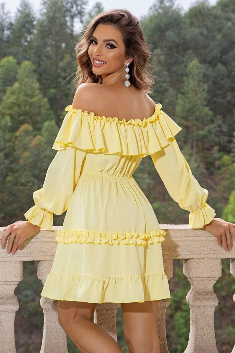 Robe Champêtre <br> Jaune