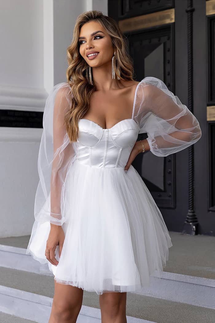 Robe Corset Champêtre <br> Courte