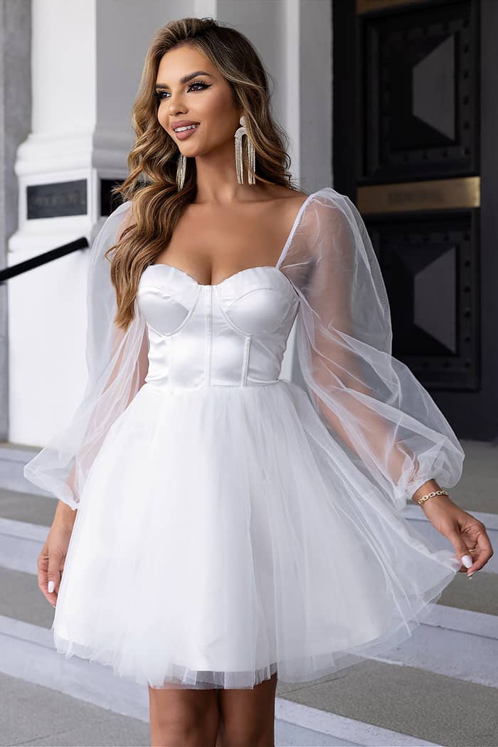 Robe Corset Champêtre <br> Courte