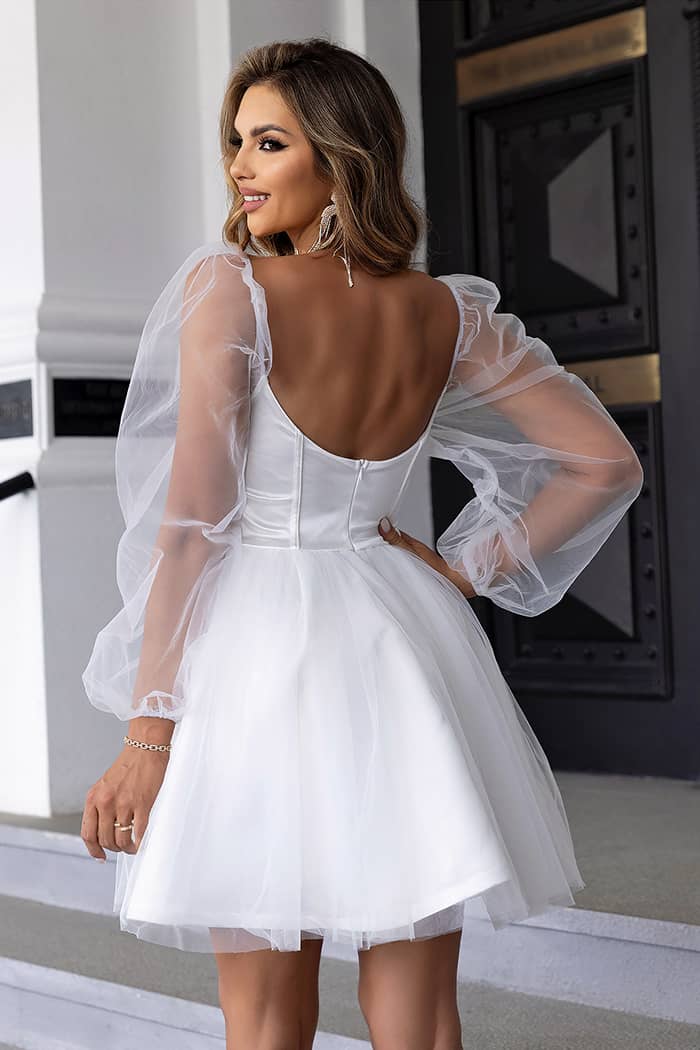 Robe Corset Champêtre <br> Courte