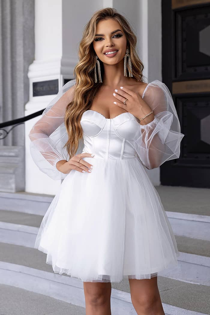 Robe Corset Champêtre <br> Courte