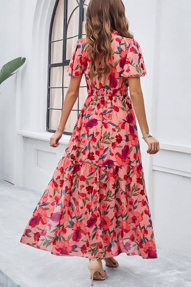 Robe De Printemps <br> Pour Mariage Champêtre Invitée