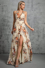 Robe Dos Nu <br> Fleurie