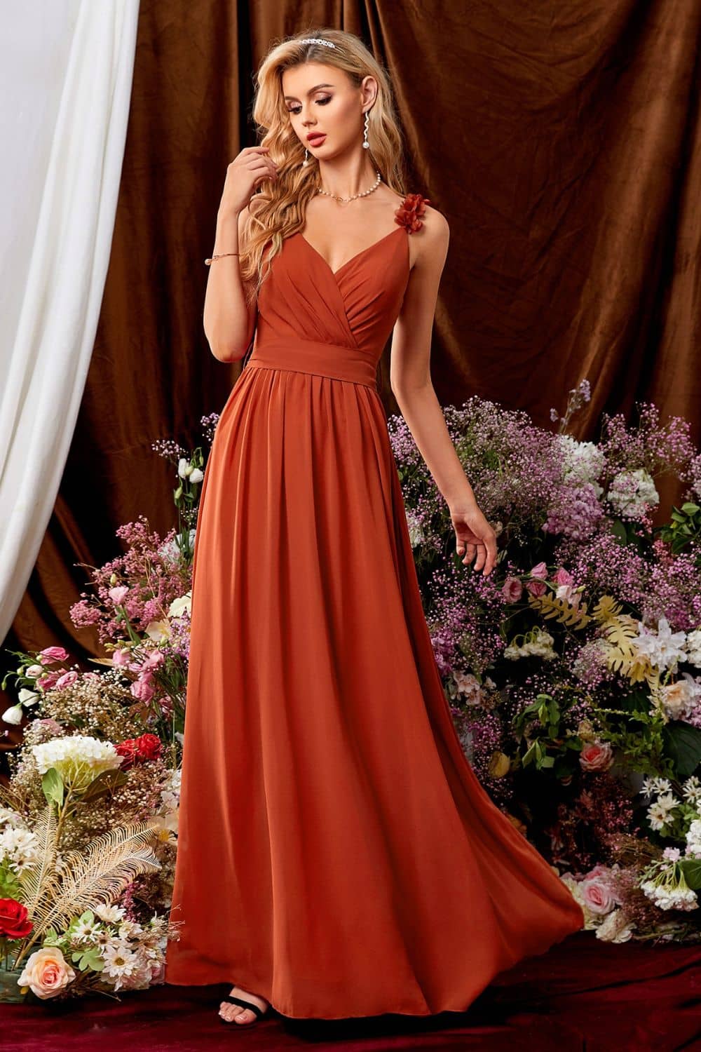Robe Dos Nu avec Noeud