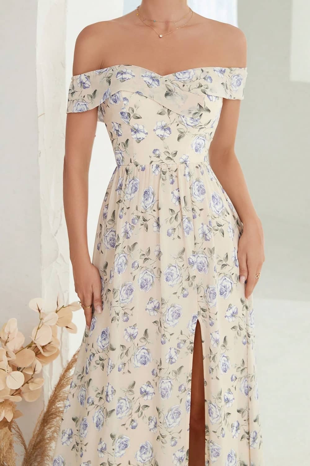 Robe Épaules Dénudées <br> Pour Mariage