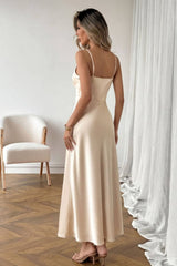 Robe Invitée Mariage Champagne
