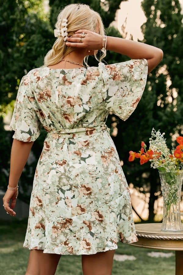 Robe Invitée Mariage Champêtre <br> Grande Taille 