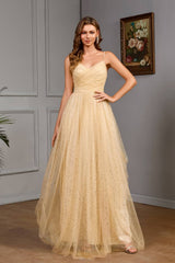 Robe Longue Beige <br> Pour Mariage