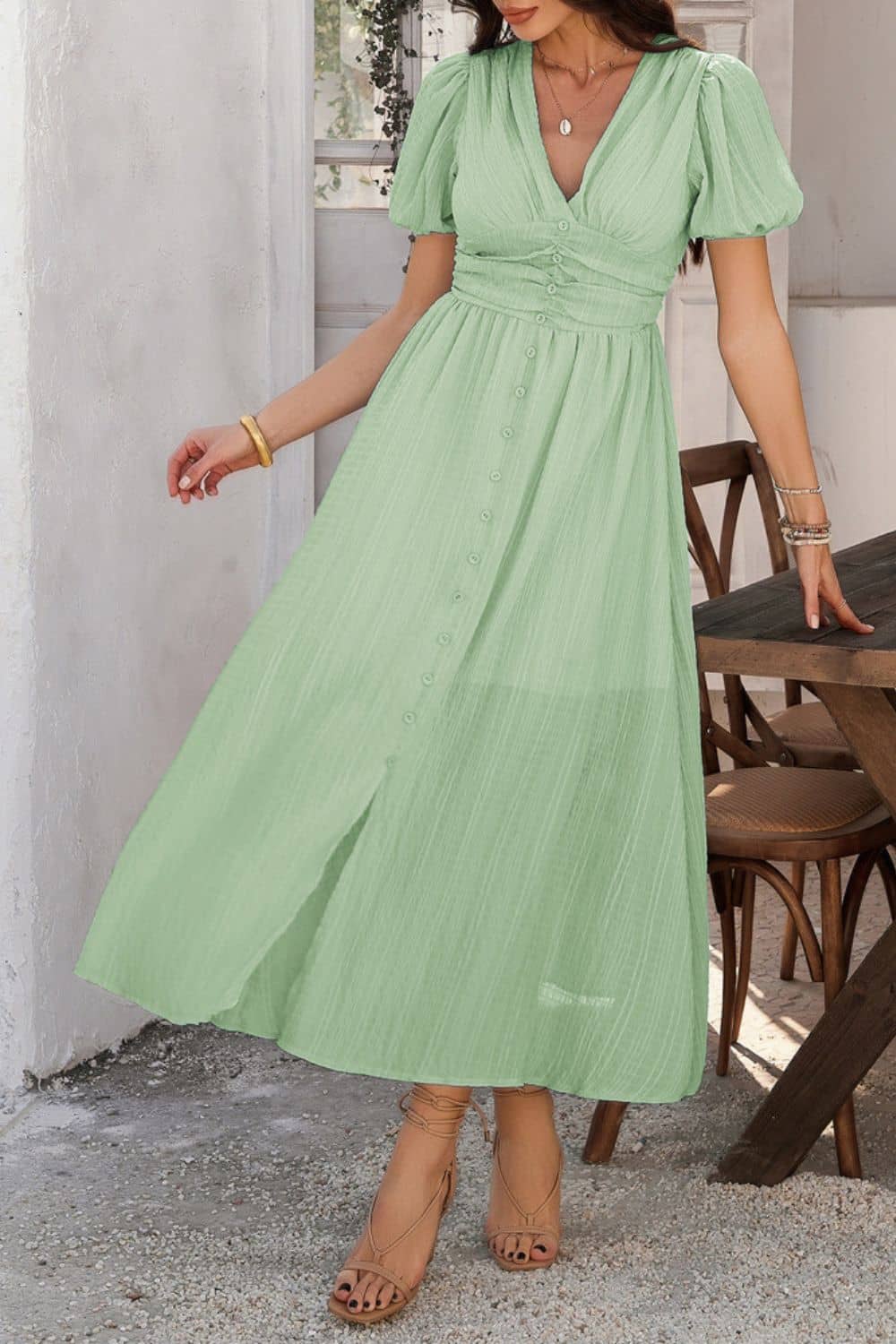 Robe Mariage <br> Manche Bouffante