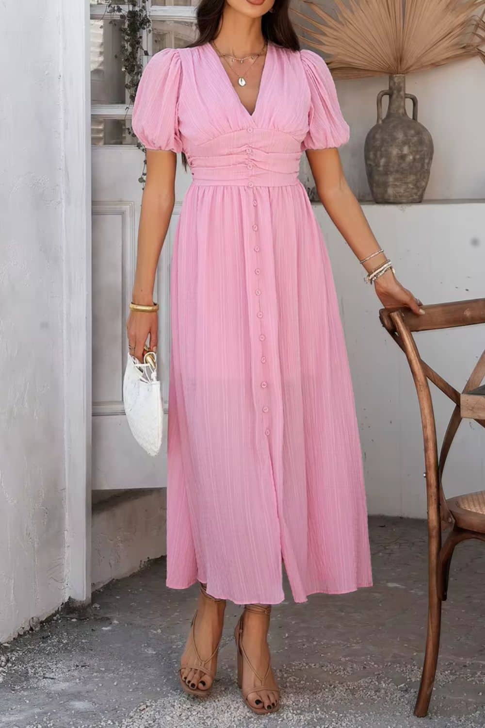 Robe Mariage <br> Manche Bouffante