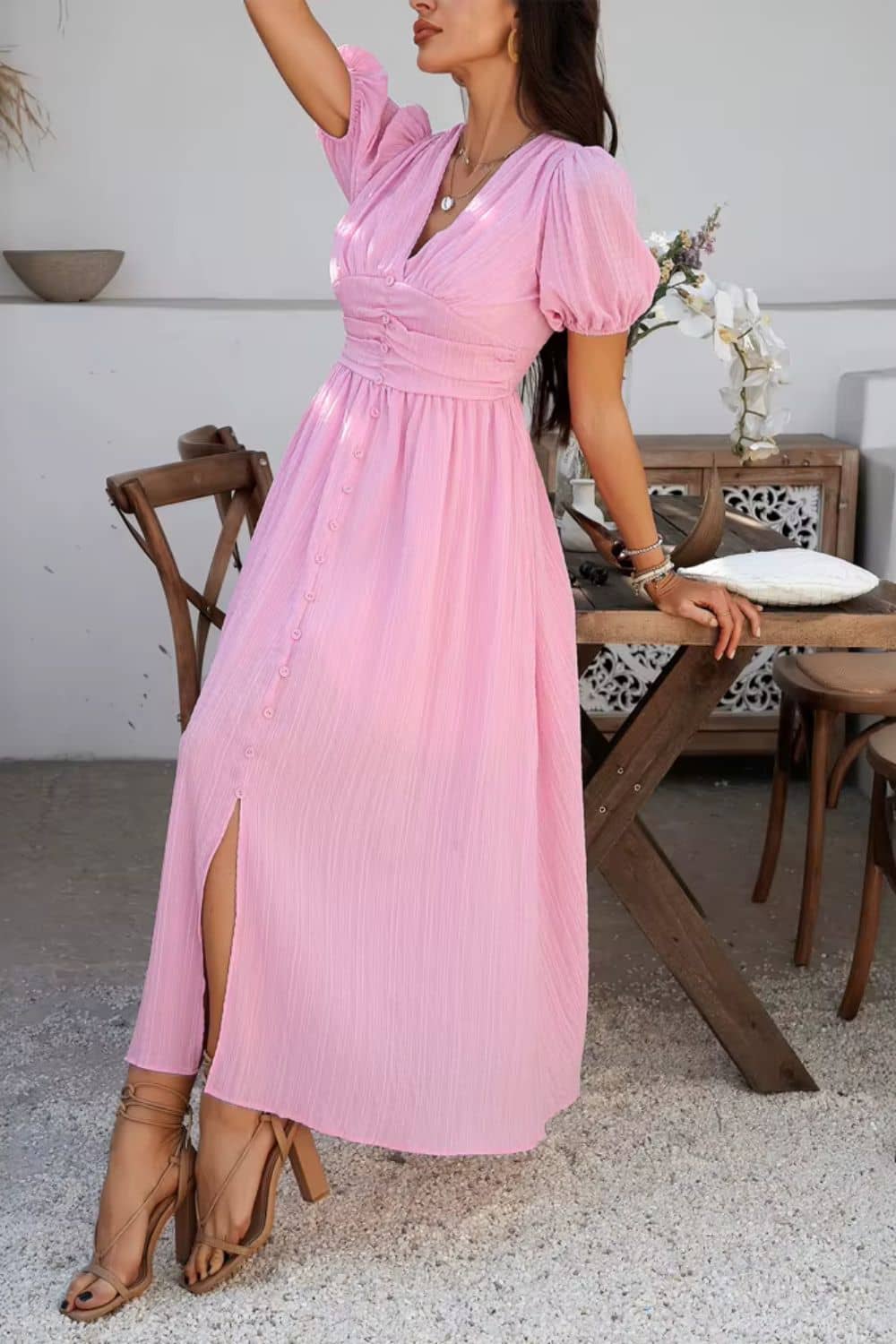 Robe Mariage <br> Manche Bouffante