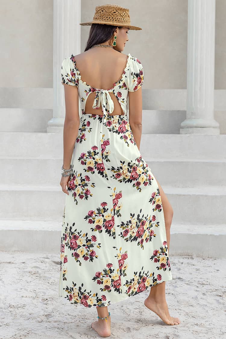 Robe Longue Fluide <br> Bohème Champêtre