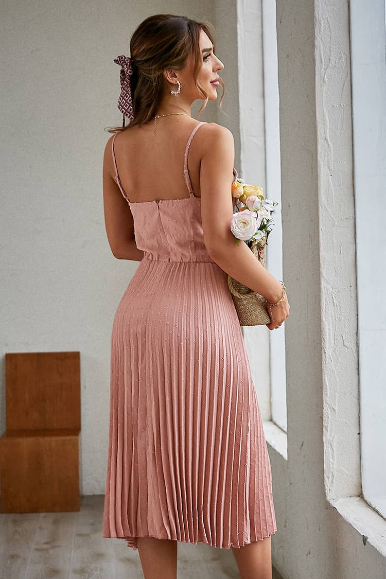 Robe Mi-Longue <br> Pour Un Mariage Champêtre