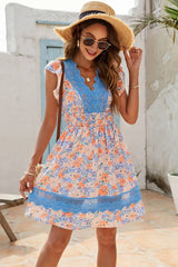 Robe Patineuse Dentelle <br> Champêtre