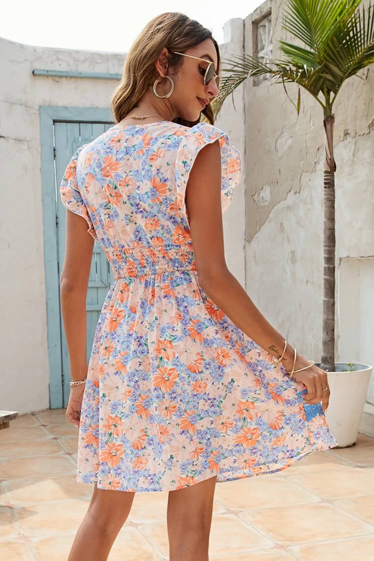 Robe Patineuse Dentelle <br> Champêtre