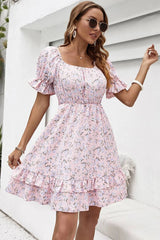 Robe Rose Pâle Style <br> Vintage Champêtre