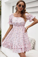Robe Rose Pâle Style <br> Vintage Champêtre