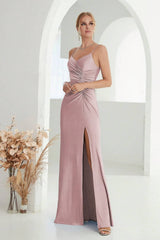 Robe Satin <br> Longue Mariage