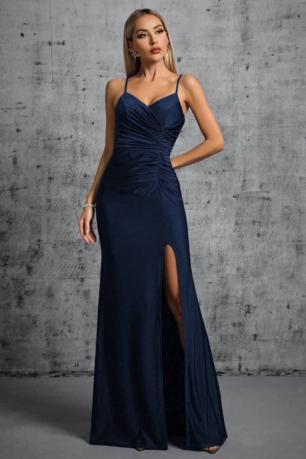 Robe Satin <br> Longue Mariage