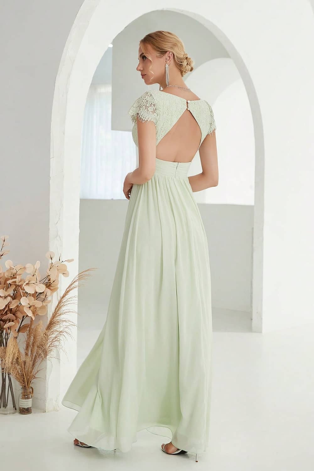 Robe Trapèze Chic <br> Pour Mariage