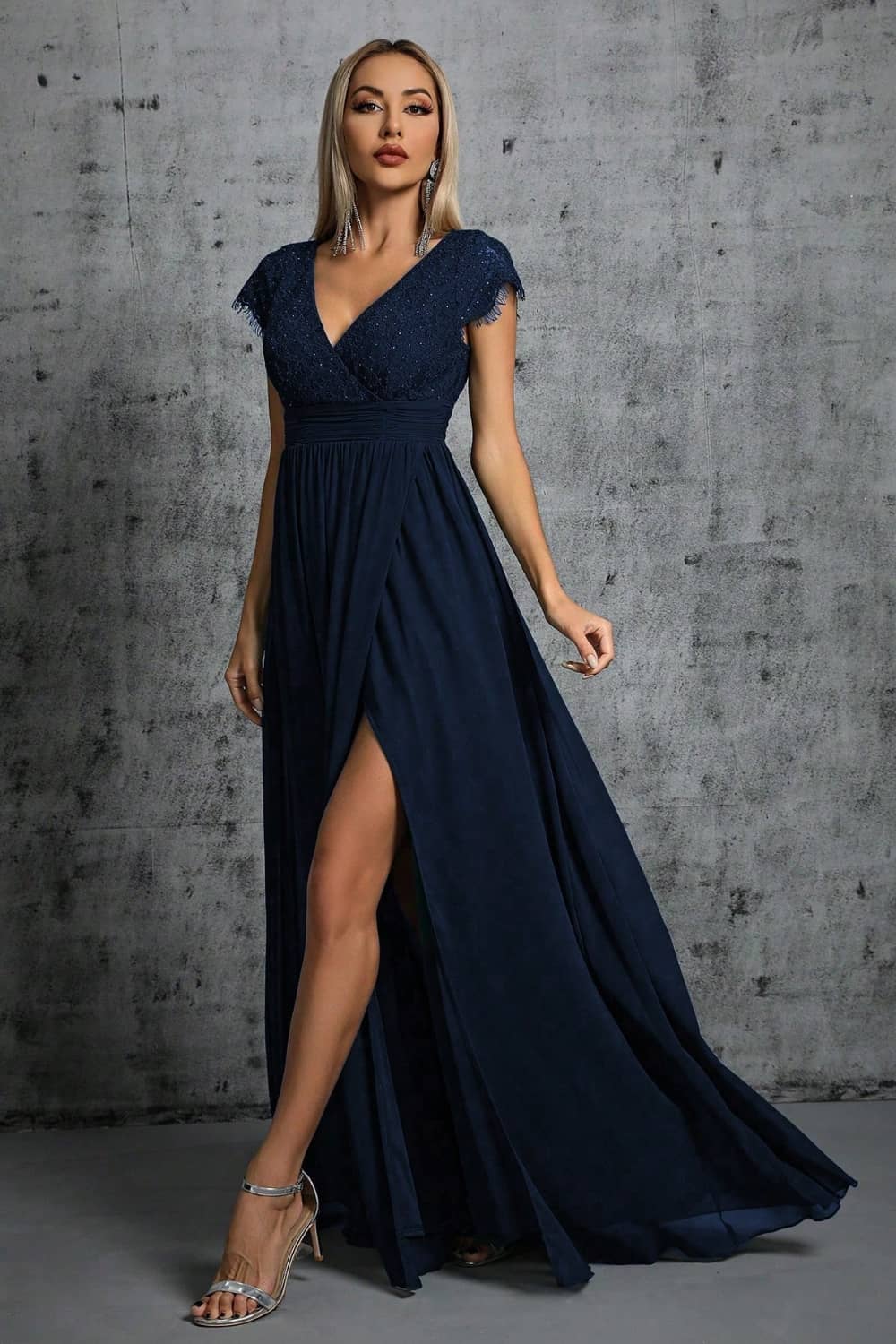Robe Trapèze Chic <br> Pour Mariage
